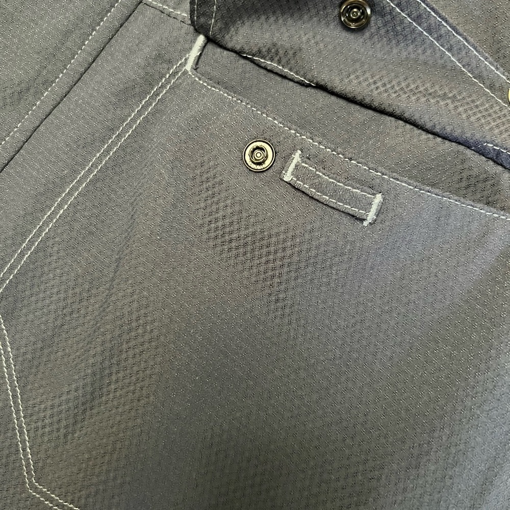 Ice Men's Navy and Light Gray Short Sleeve Jacket - Picture 11 of 15